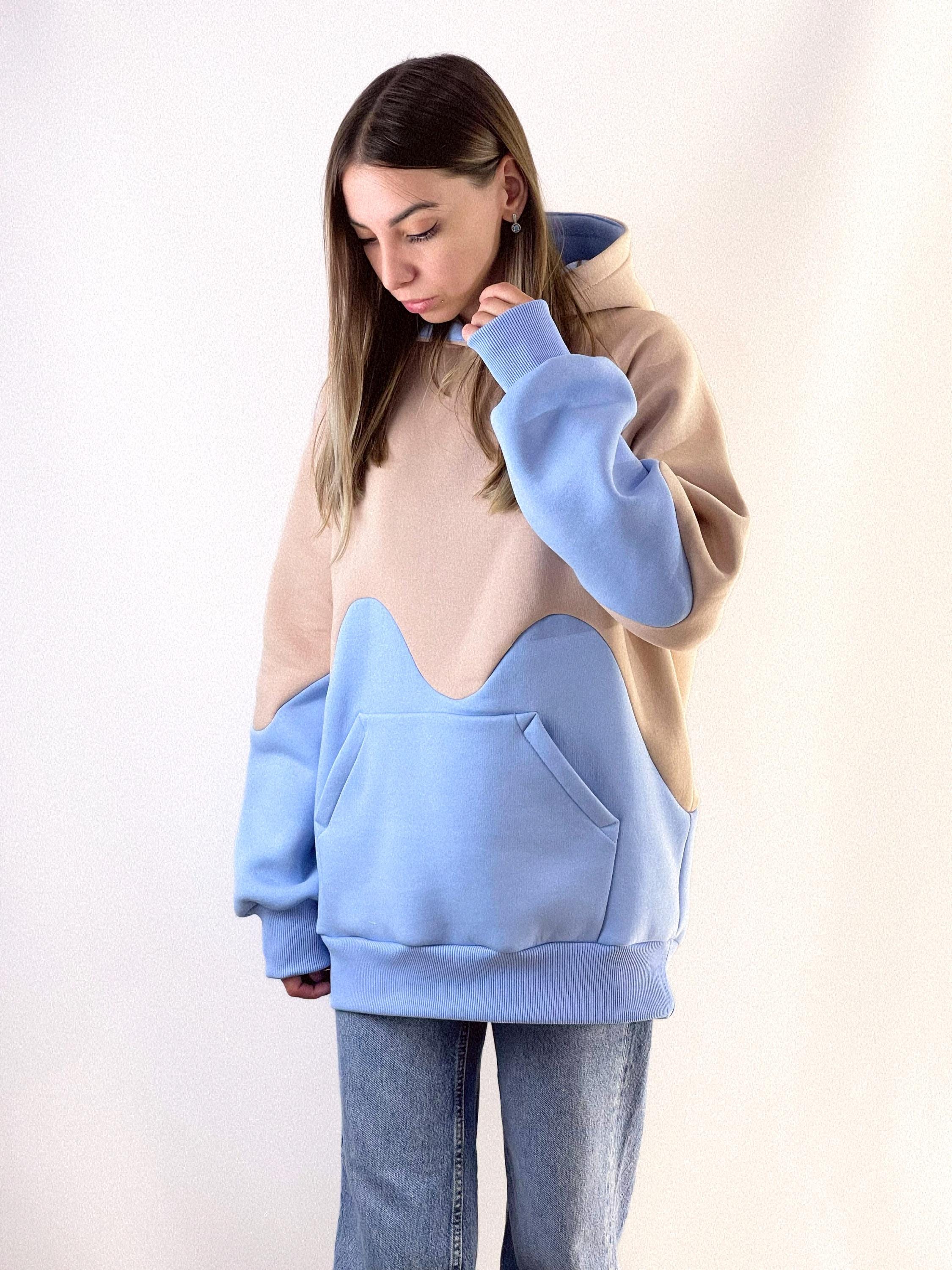 Color block sweatshirt