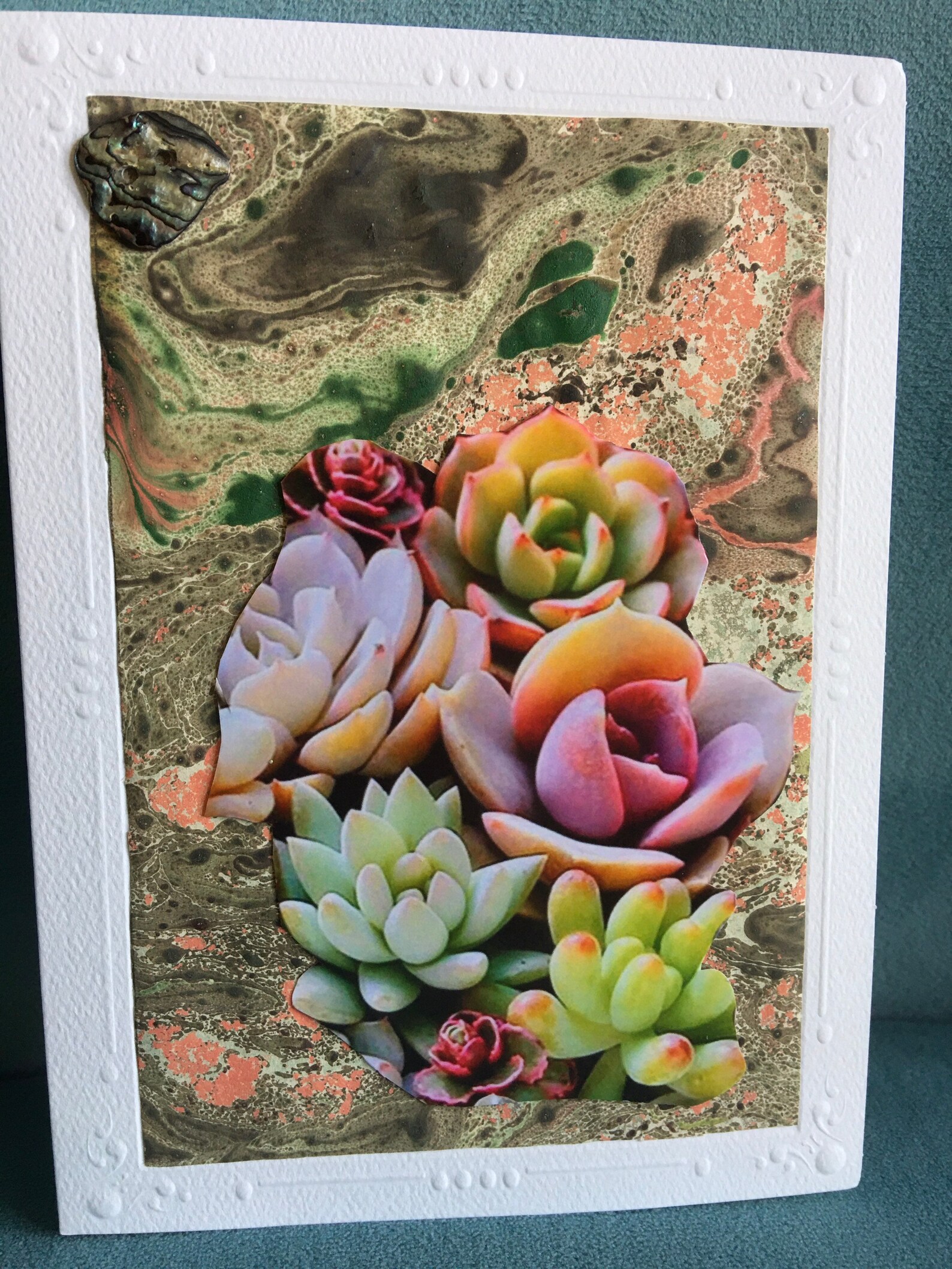 Photo Collage Greeting Card Etsy