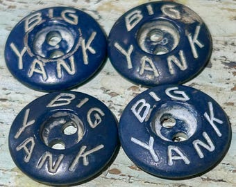 Antique metal work clothes Buttons
