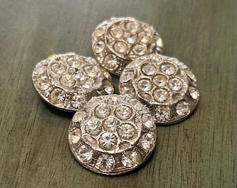 Matching Rhinestone Coat Buttons