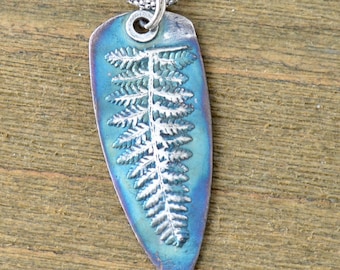 Sterling Fern Pendant