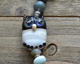 Glass Owl Bracelet 2