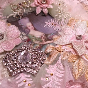 Shabby Chic Marie Antoinette groot kleedjeboek