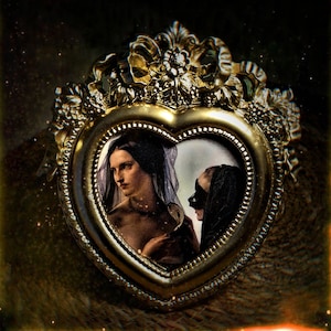 The Truth Untold Gothic Ornated Gold Mini Frame (Duties Paid)