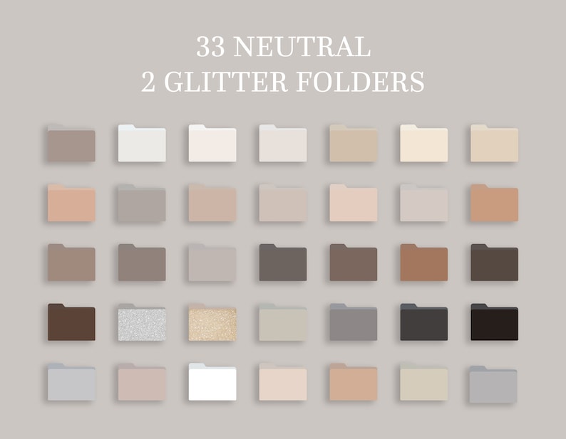 2023 Calendar Desktop Organizer 270 Folder Covers for Mac Etsy