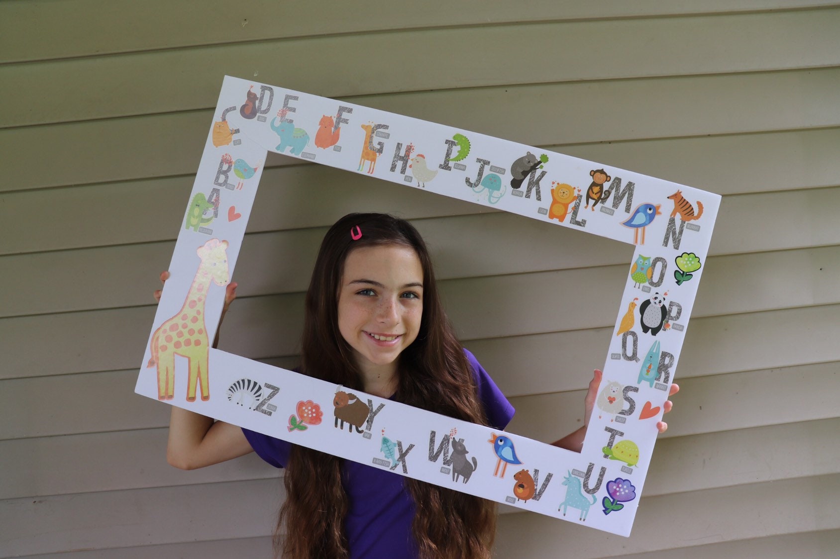 Baby Shower Selfie Frame Baby Shower Photo Frame Baby Shower Etsy