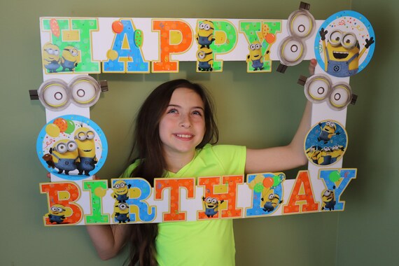 Minions Birthday Party Decirations Minion Birthday Party Etsy