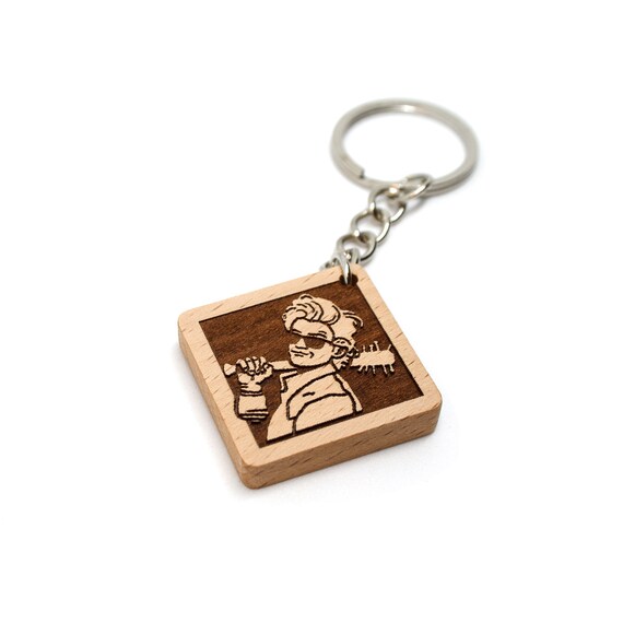 Dead By Daylight Wooden Keychain Dbd Perks Dbd Etsy