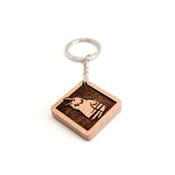 Dead By Daylight Wooden Keychain Dbd Perks Dbd Etsy