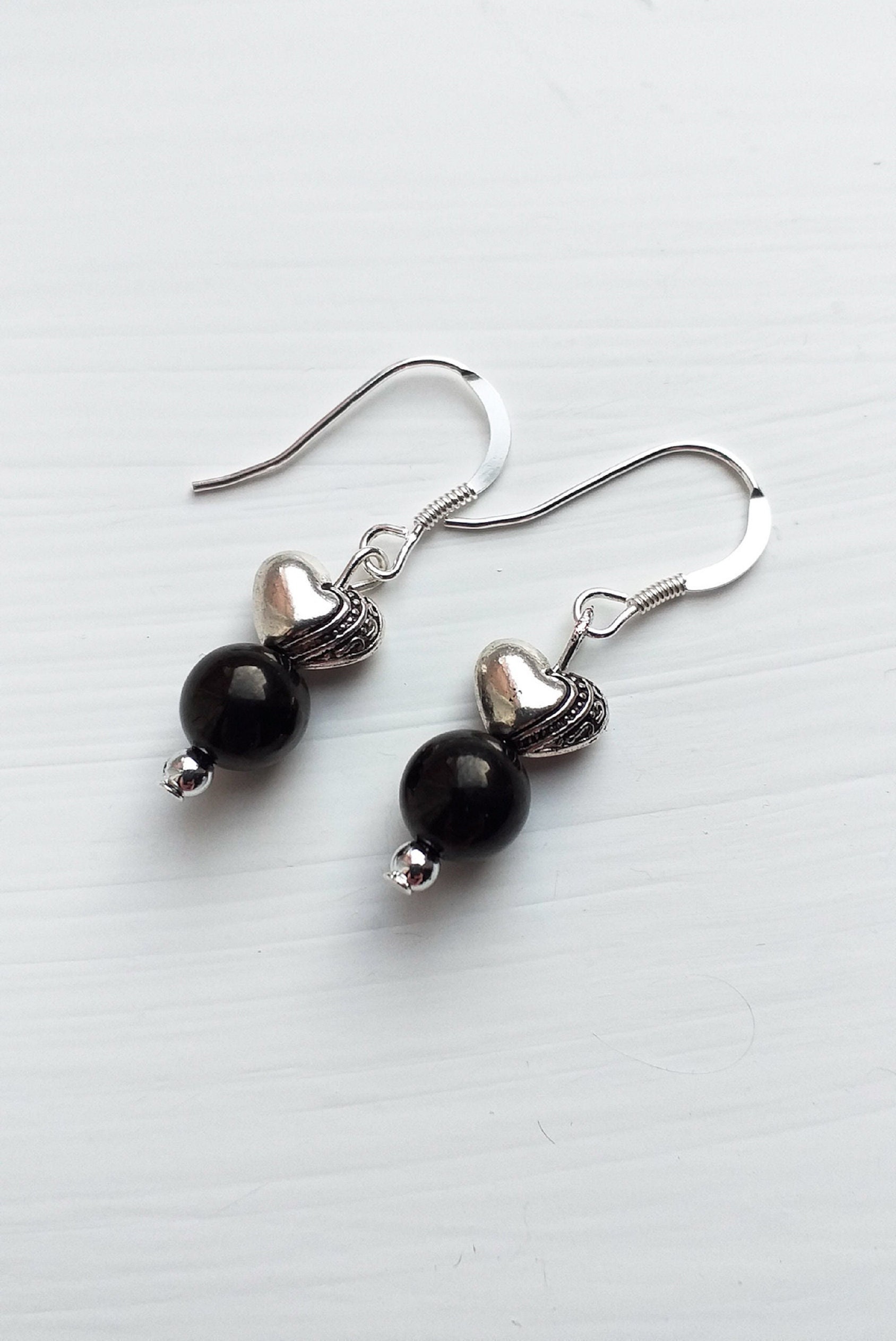 Louisette Jet Black Earrings S00 - Fashion Jewellery M00949