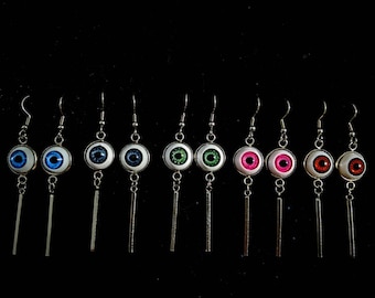 Doll Eye Dangle Earrings