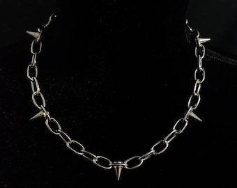 Break Free Spiked Chain Necklace