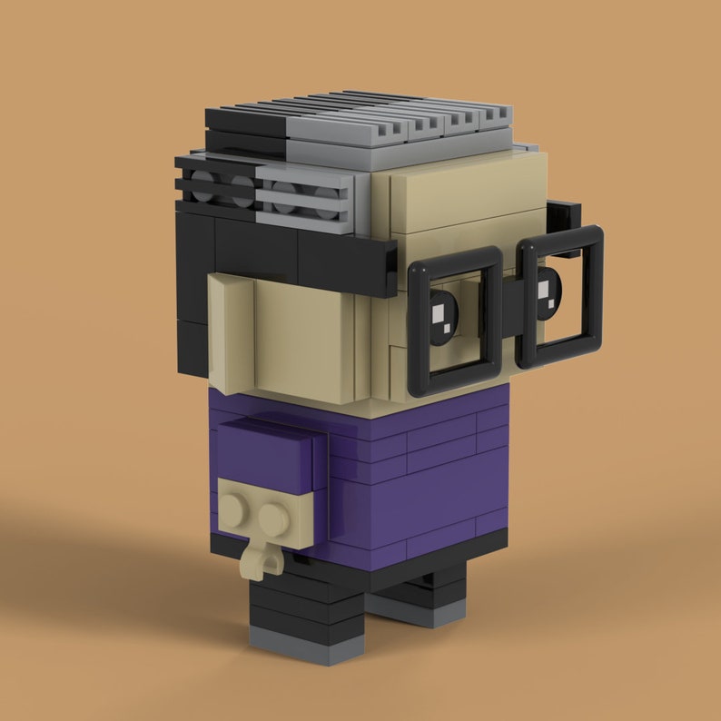 Personalized PeopleCharacter Brick Set