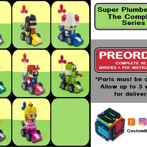 Super Plumber Kart Complete Series (PREORDER - 3 Weeks for Delivery!)