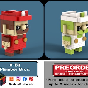 Video Games: 8-Bit Plumber Bros. (PREORDER - 3 Weeks for Delivery!)