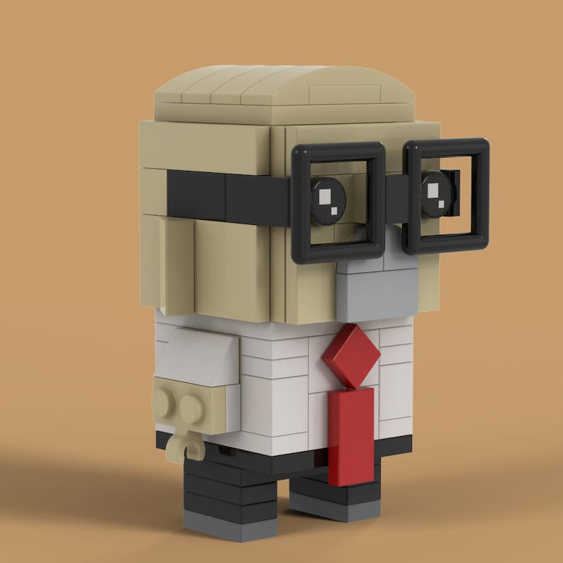 Personalized PeopleCharacter Brick Set