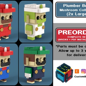 Super Mario Brothers Bowser Throne Custom MOC Building Block Set 196pcs -  J's Little Things