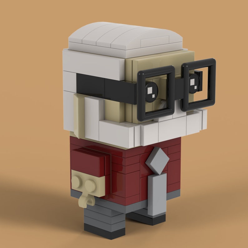 Personalized PeopleCharacter Brick Set