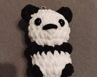 Panda Keychain crochet