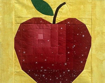 The Big Apple Paper Piece Pattern digital download