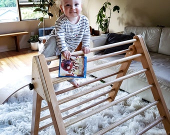 Foldable Climbing Triangle Plans, Montessori plans, climbing stairs plans, instant download plans, make it yourself project