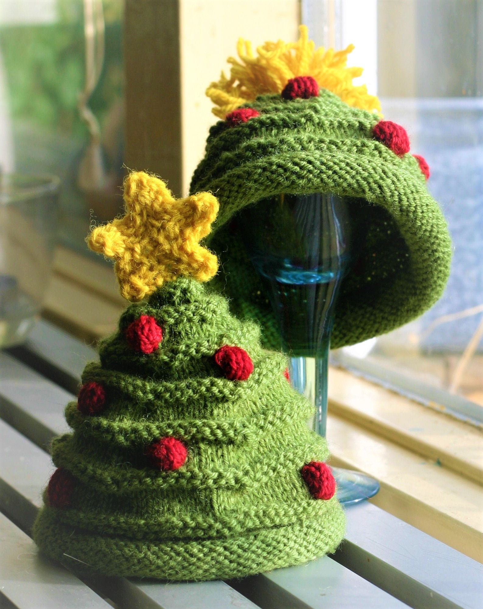 Christmas Crochet Pattern Hat Christmas Tree Hat for Newborn Etsy