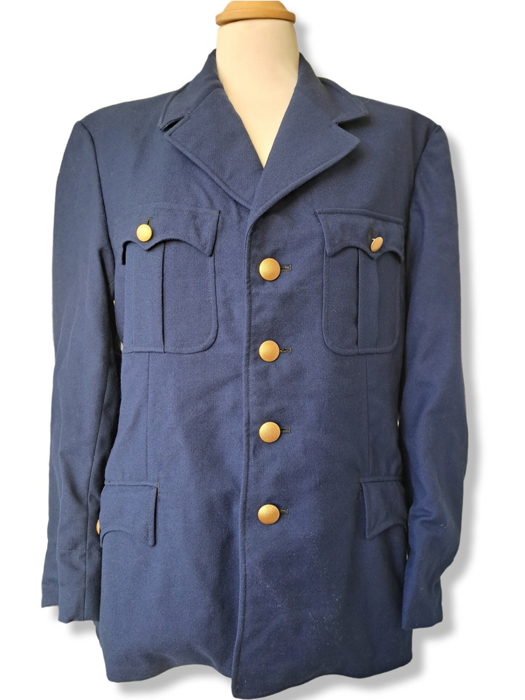 Vintage Military Jacket Men West German Military Uniform Etsy