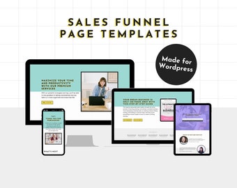 Bold Sales Funnel Templates for WordPress: Lead Magnet & Tripwire