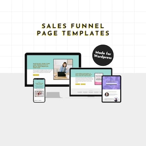 Bold Sales Funnel Templates for WordPress: Lead Magnet, Tripwire, Thank You Page