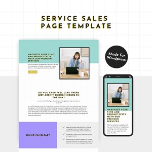 Bold Sales Templates for Wordpress | Long-Form, Services, Products