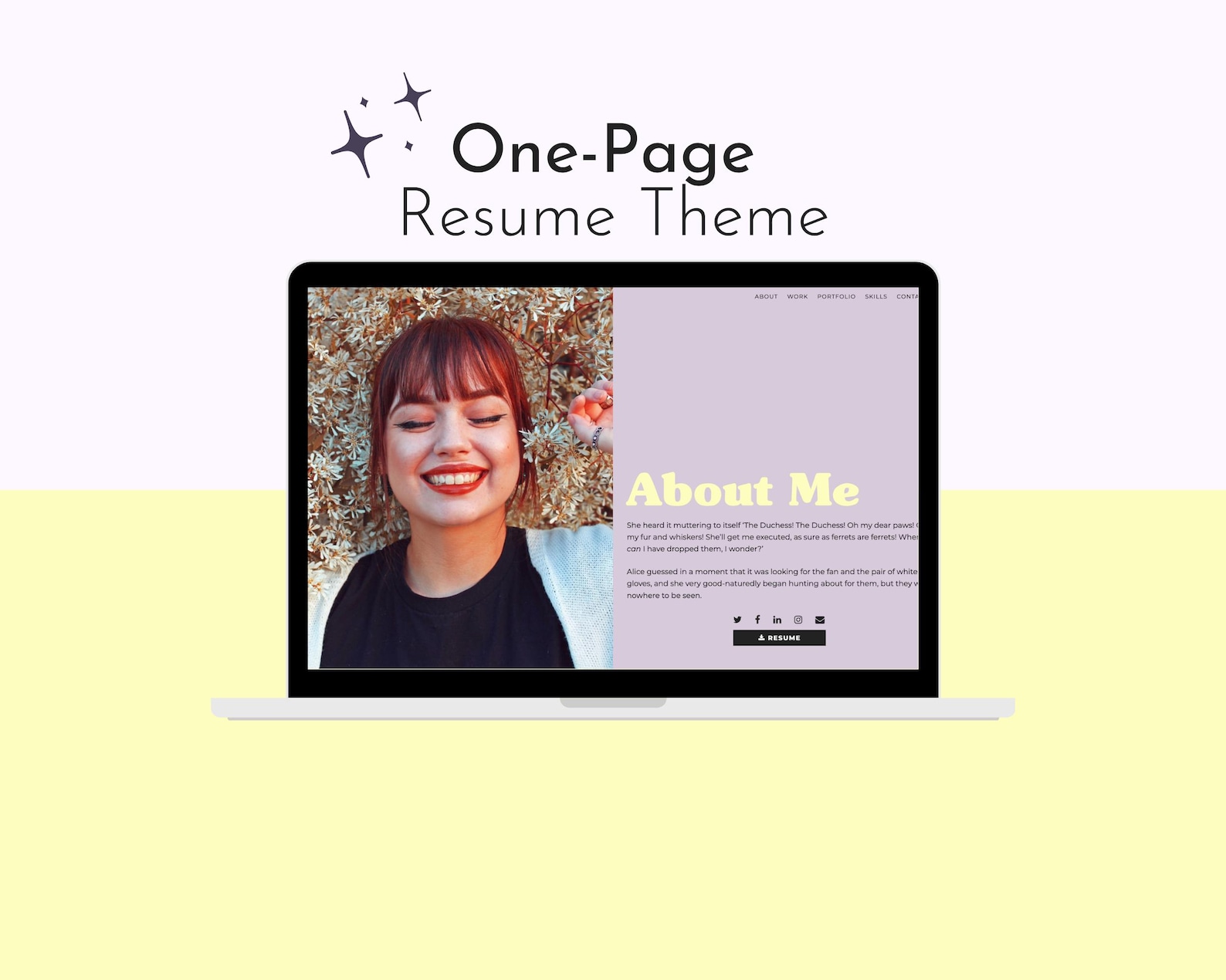 Resume Wordpress Theme & Template | Portfolio Wordpress Theme | Plug ...