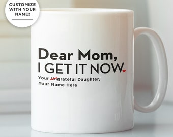 Funny Mother Daughter Gift: Personalized Gift For Mom From Daughter. Custom Mom Gift, Custom Mug For Mom, Cute Mom Daughter Mug, Funny Mug.