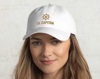 Personalized gift for new mom: El Capitan mom hat. Established in ball cap, mom to be gift, custom baby shower gift, fun first-time mom gift