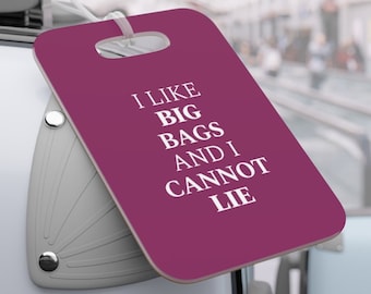 Custom Saying Luggage Tag, Colorful Personalized Baggage Tag, Sarcastic Luggage Tag, Personalized Luggage Travel Tag, Fun Travel Accessories
