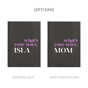 Personalized Memory Journal For Her