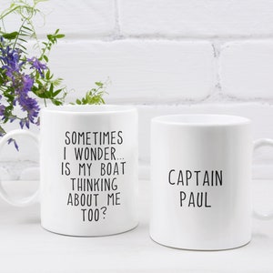 Captain Boat Enamel Mug