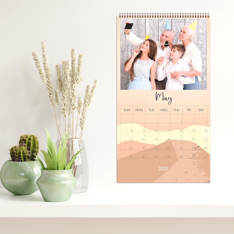 Family Pictures Calendar Etsy
