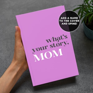 Personalized Keepsake Journal For Mom