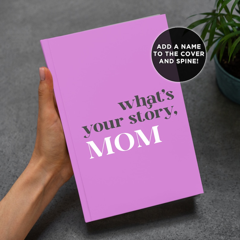 Personalized Keepsake Journal For Mom