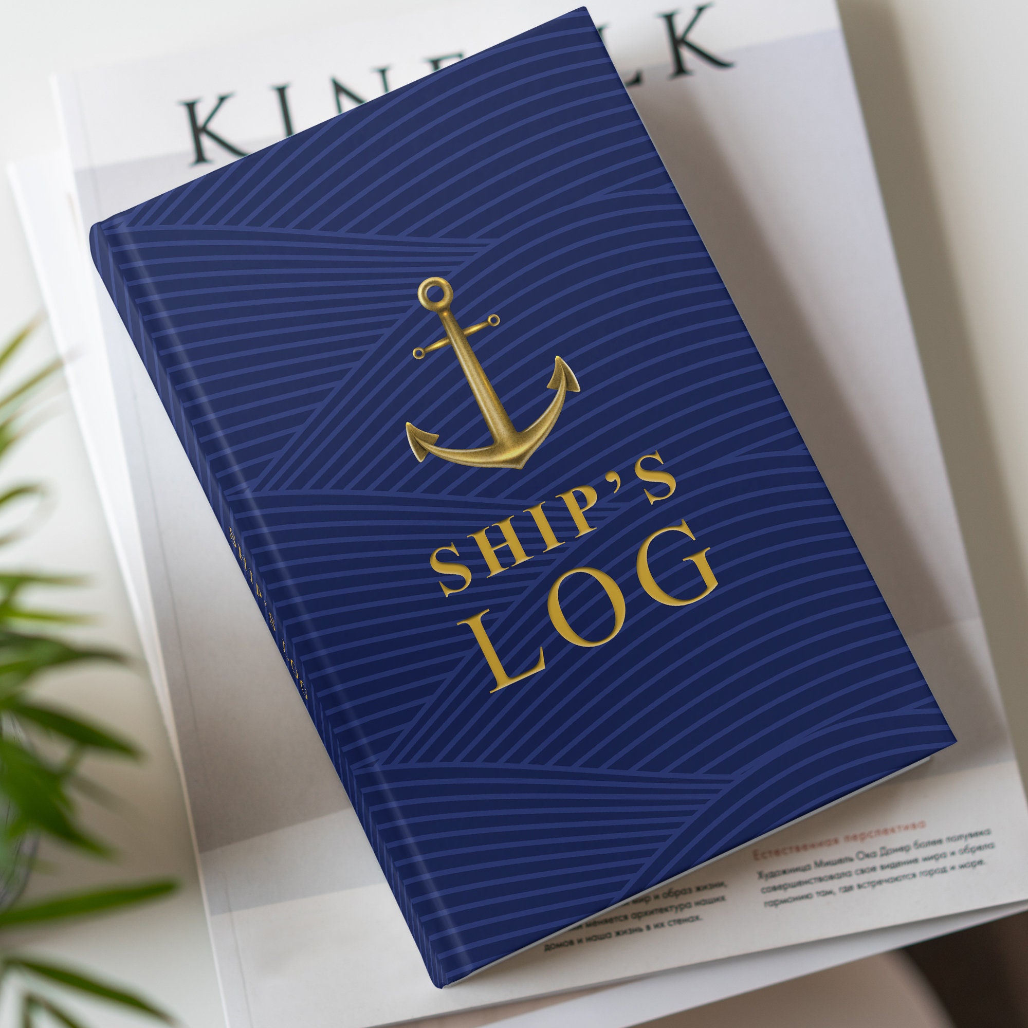 Personalized Boating Journal Fishing Journal Nautical Etsy