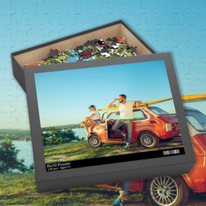 Custom Puzzle From Photos - Unique Memory Gift Idea for Family/Friends. Personalized Photo Jigsaw Puzzle, Customized Vacation Memento.