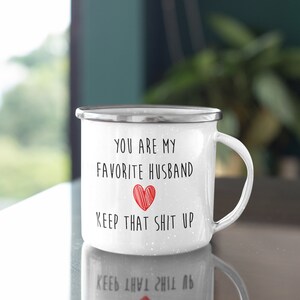 Husband Camping Mug