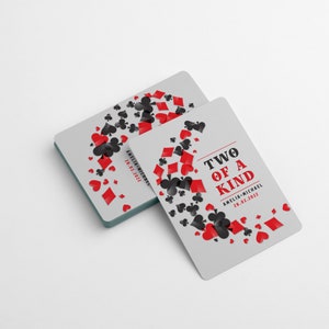 Gepersonaliseerde bruiloft gunst poker speelkaarten, gepersonaliseerde huwelijkscadeau, paren aangepaste cadeau, verjaardagskaarten, vrijgezellenfeest