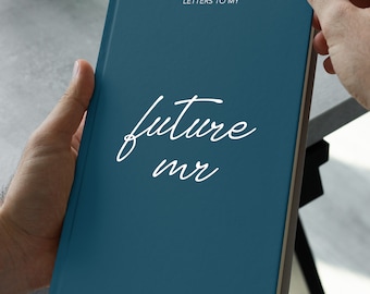 Future Husband Letters Custom Journal, Personalized Letters to Loved One, Story Book, Wedding Engagement Gifts, Valentine's Present for Him
