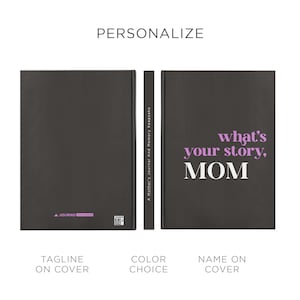 Memory Book For Mom & Family