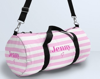 Personalized Baby Children Kids Duffle Bag, Monogrammed Weekender Bag, New Mom Overnight Hospital Bebe Bag, Personalized Custom Gift For Her