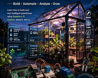 AI Smart Garden PDF: Raspberry Pi, Arduino & ESP32 Greenhouse Automation Project Guide