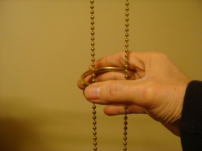 Ring & Chain Magic Trick 5 Different RingsChains to choose Etsy