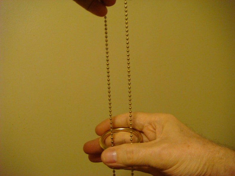 Ring & Chain Magic Trick 5 Different RingsChains to choose Etsy