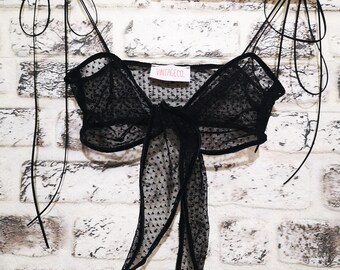 tulle bralette